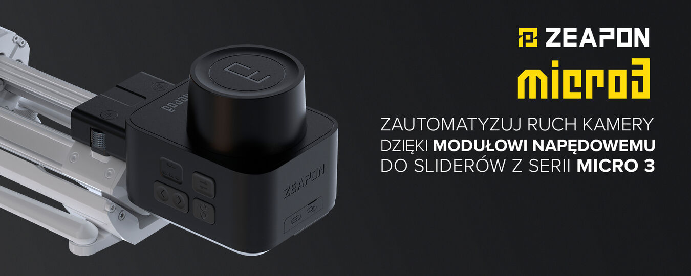 Slider Zeapon Micro 3 E1000 z modułem napędowym