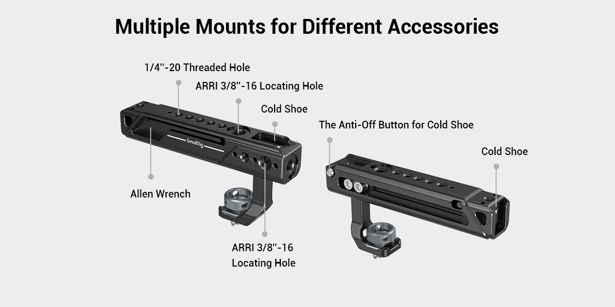 SmallRig 4153 Adjustable Top Handle ARRI