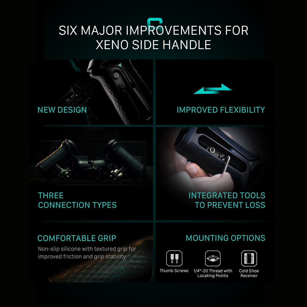 Tilta TA-XSH3-B Xeno Side Handle (NATO) - Black