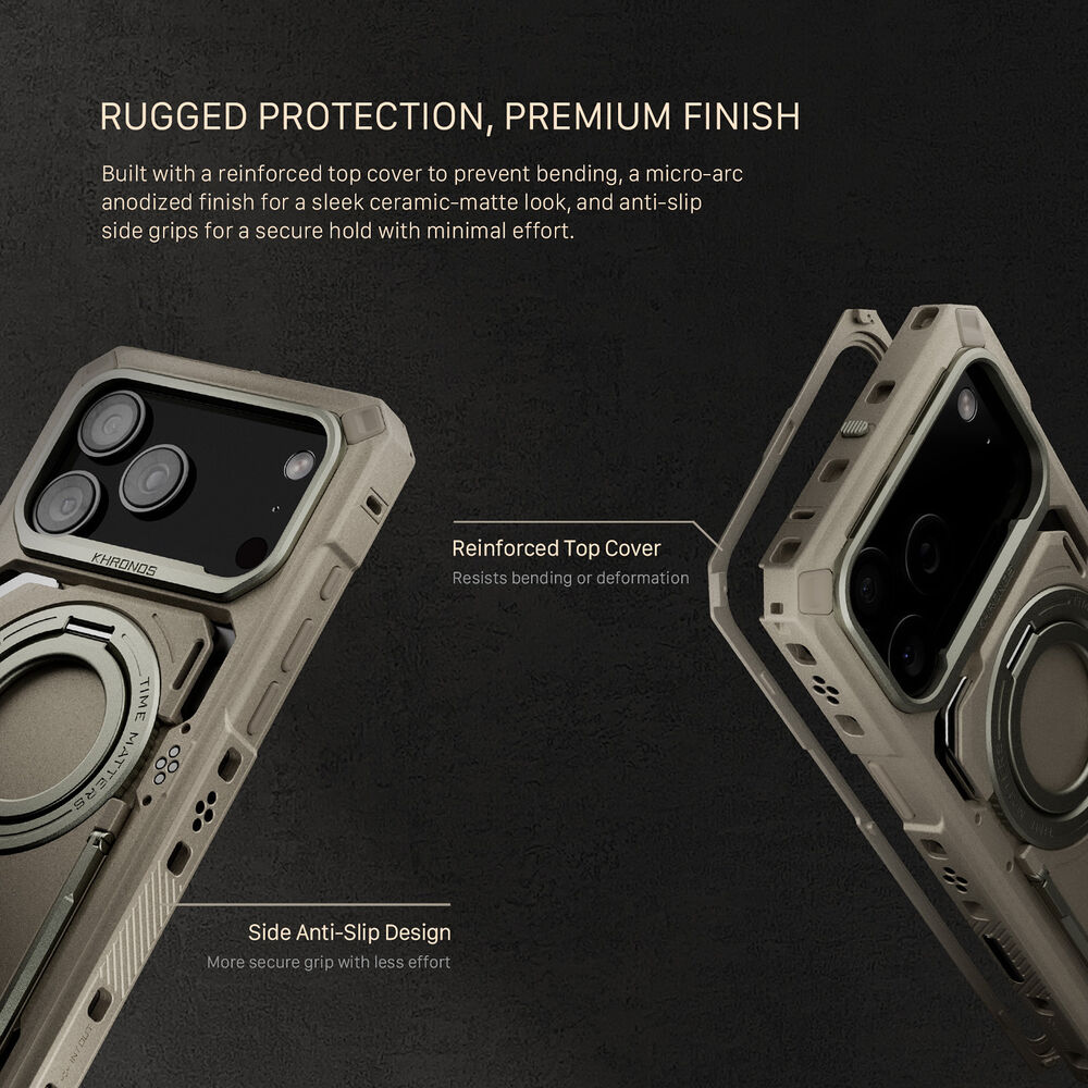 Zestaw Tilta TK-IP17-PMB-SG Khronos iPhone 17 Pro Max Ultimate Kit (Gwiezdna szarość)