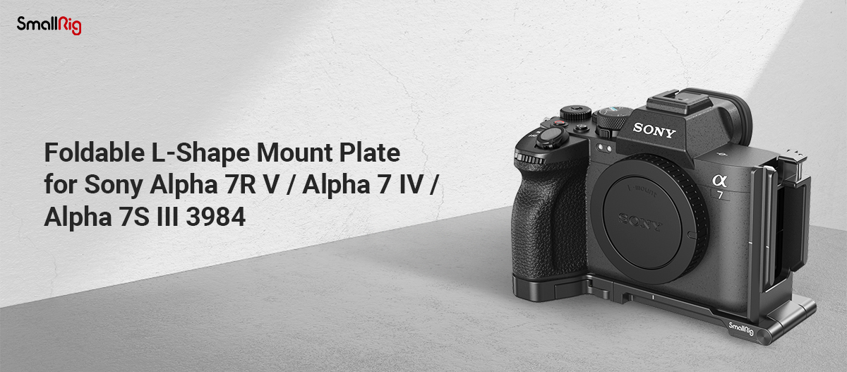 L-bracket SmallRig 3984 do Sony A7RV / A7IV / A7SIII