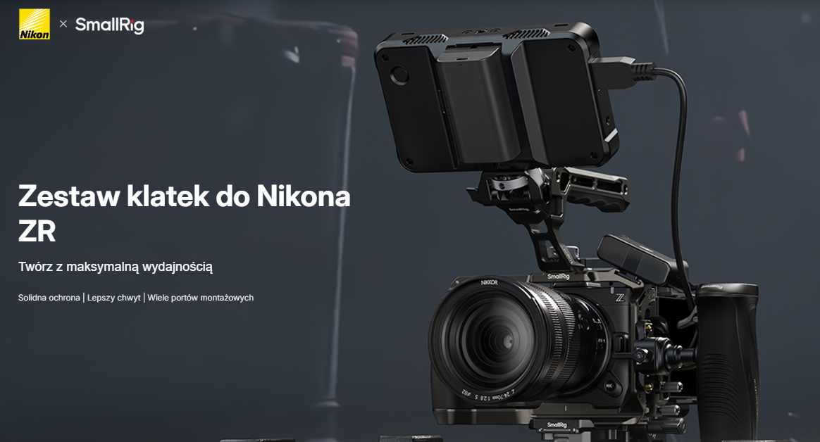 Klatka SmallRig 5468 Cage Kit for Nikon ZR Advanced Edition