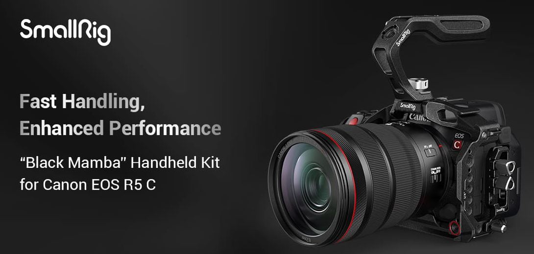 SmallRig 3891 “Black Mamba” Handheld Kit do Canon EOS R5C