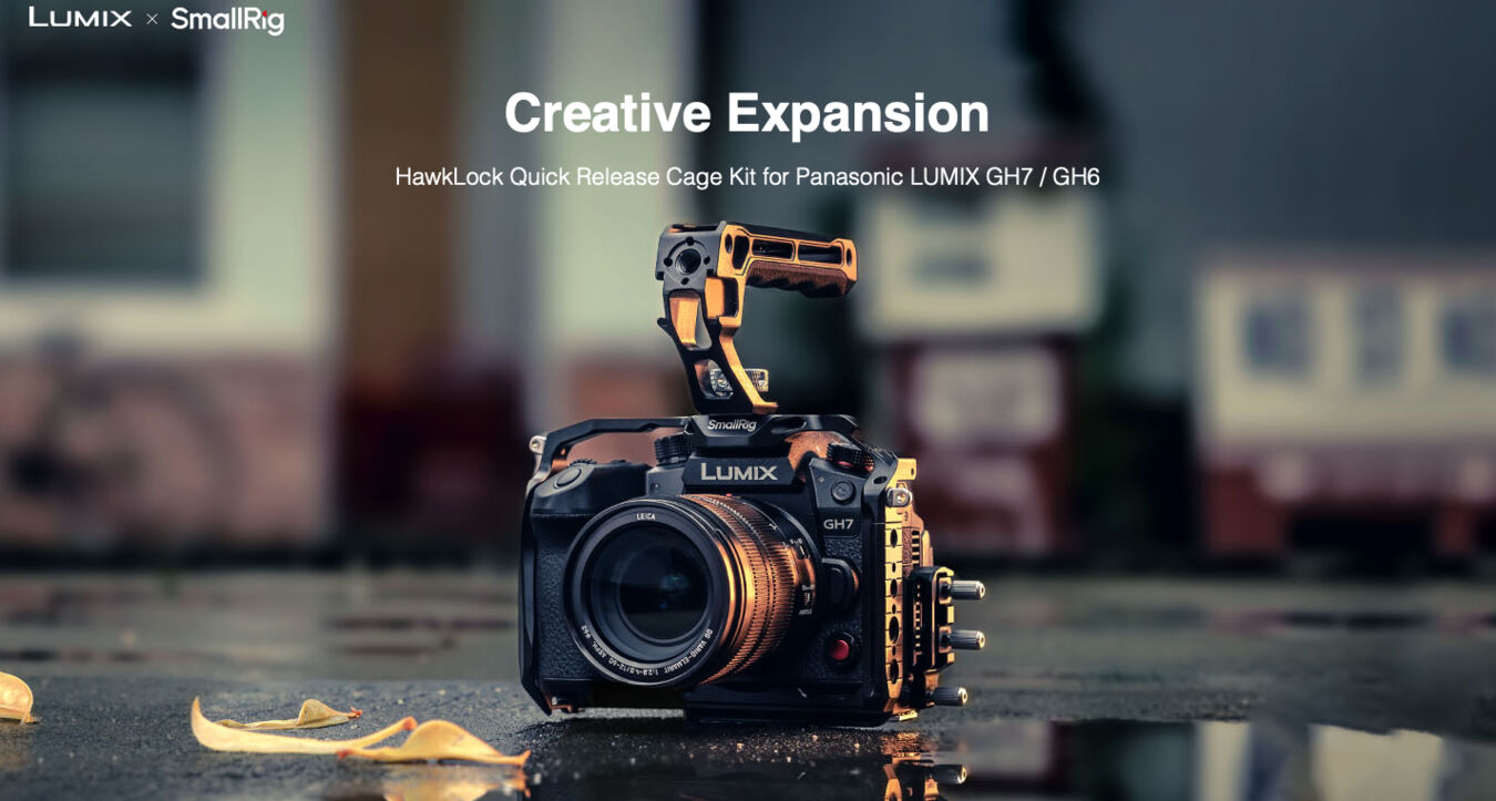 Klatka SmallRig 4824 HawkLock Quick Release Cage for Panasonic Lumix GH7 / GH6
