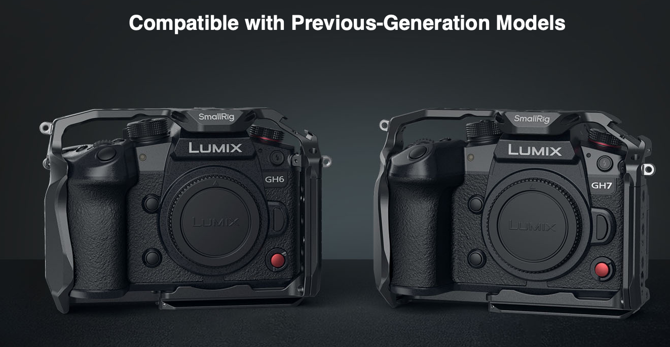 Klatka SmallRig 4824 HawkLock Quick Release Cage for Panasonic Lumix GH7 / GH6