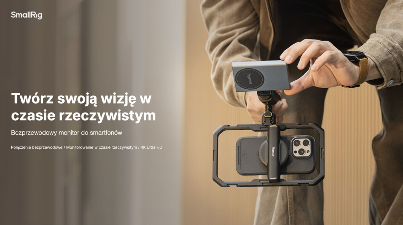 Bezprzewodowy monitor wideo do telefonu SmallRig 4850