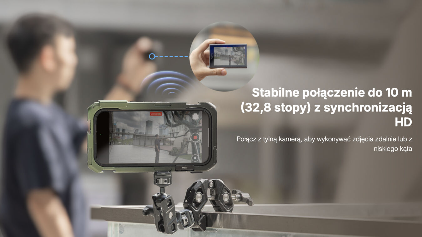 Bezprzewodowy monitor wideo do telefonu SmallRig 4850