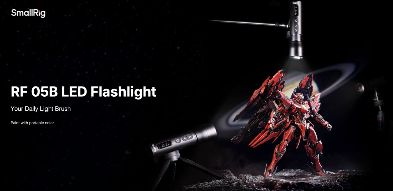 SmallRig 5785 RF 05B Portable Zoom LED Video Light