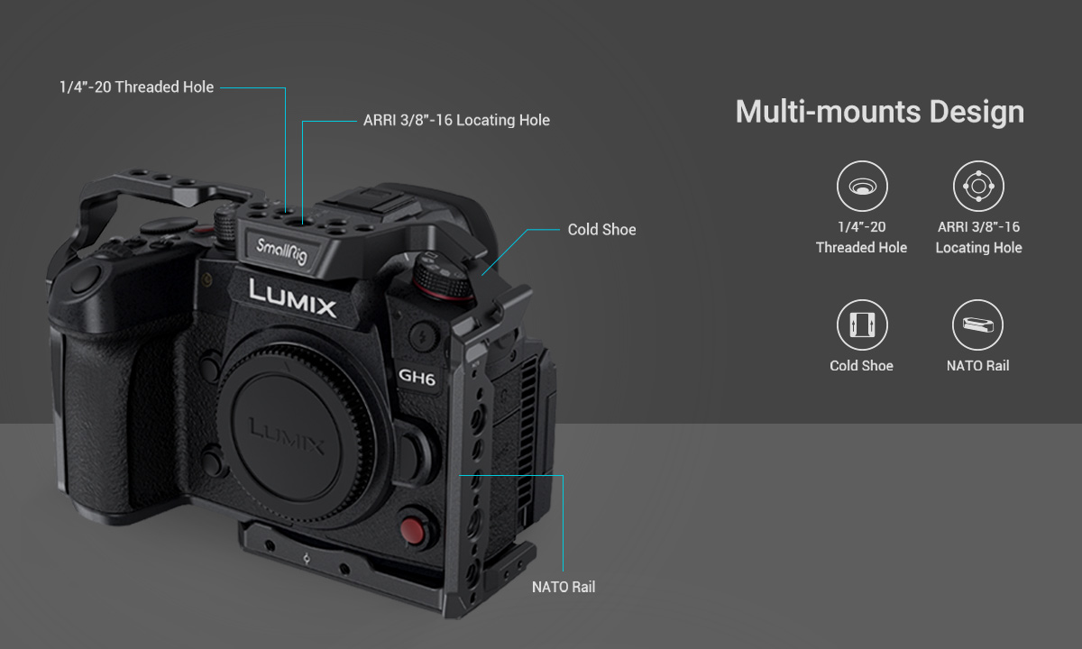 Klatka Smallrig 3785 Cage Kit do Panasonic GH6