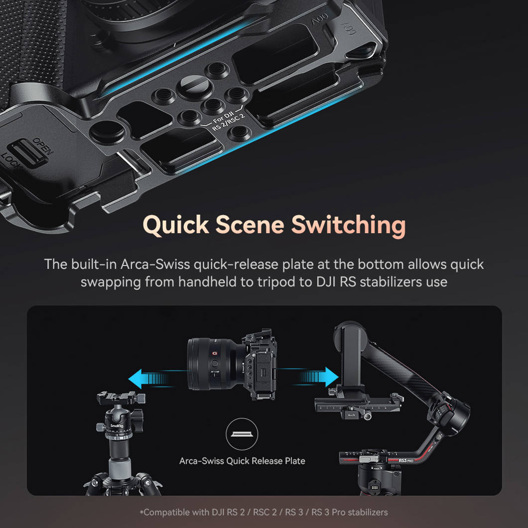 SmallRig 4257 Cage Kit do Sony ZV-E1