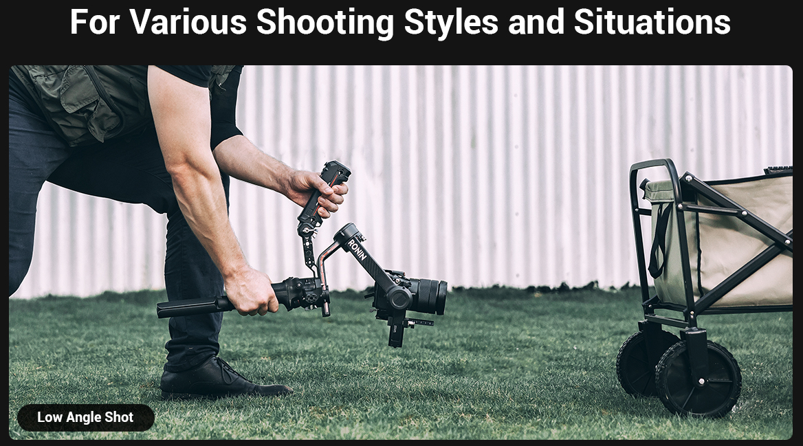 SmallRig 3950 Sling Handgrip do DJI RS Series
