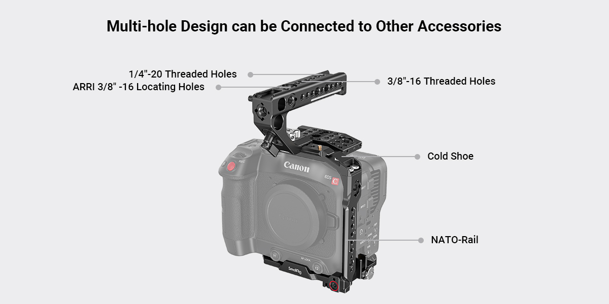 Klatka SmallRig 3899 Handheld kit Canon EOS C70