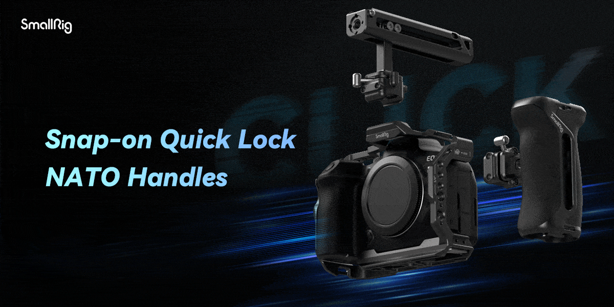 SmallRig 4175 Nato Top Handle Snap on Quick Lock - Uchwyt górny