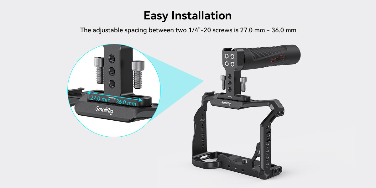 SmallRig 1446C Silicone Top Handle - Uchwyt górny