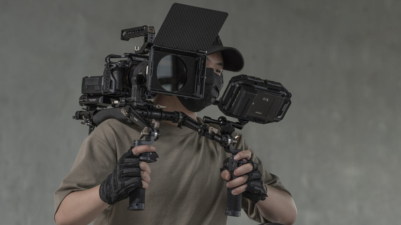 Tilta TA-LSR-B Lightweight Shoulder Rig (Black)