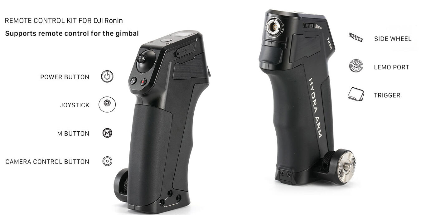 Tilta TGA-RCK Remote Control Kit for RS 2/ RS 3 PRO