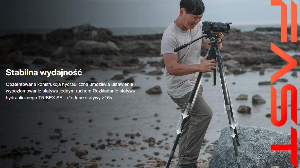 Statyw SmallRig 5305 x Potato Jet TRIBEX SE Hydraulic Tripod