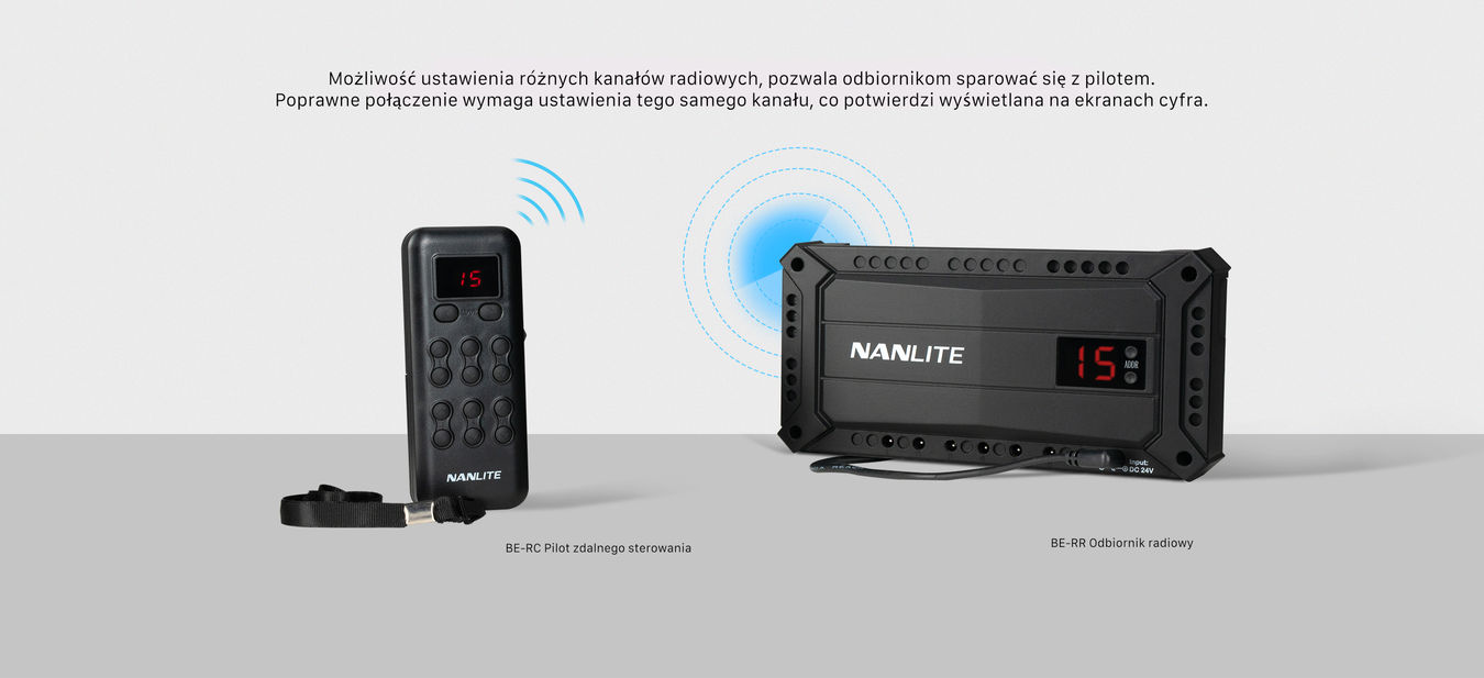 Elektryczny system zawieszania na 6 teł NANLITE BE-6R