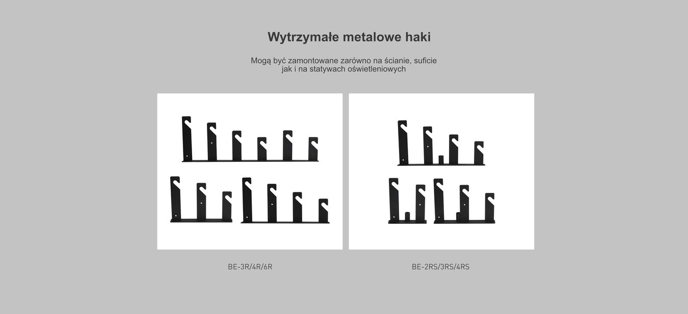 Elektryczny system zawieszania na 6 teł NANLITE BE-6R