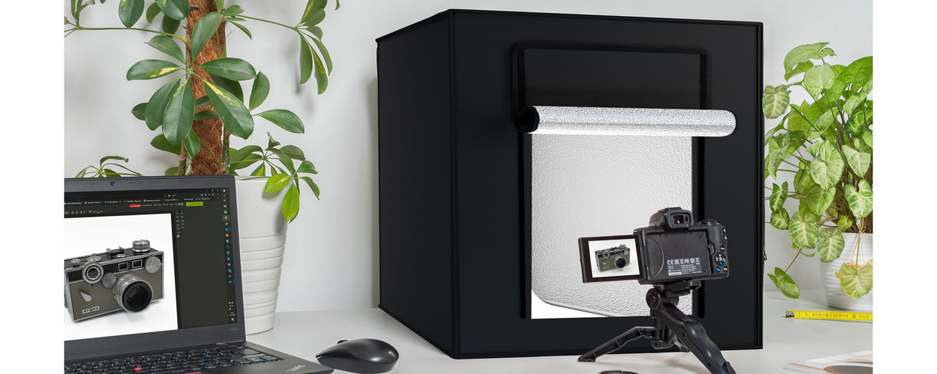 Namiot bezcieniowy Newell M80 II z oświetleniem LED