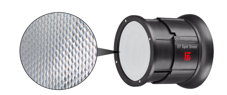 Jinbei strumienica EF-LED Spot Snoot z zestawem filtrów