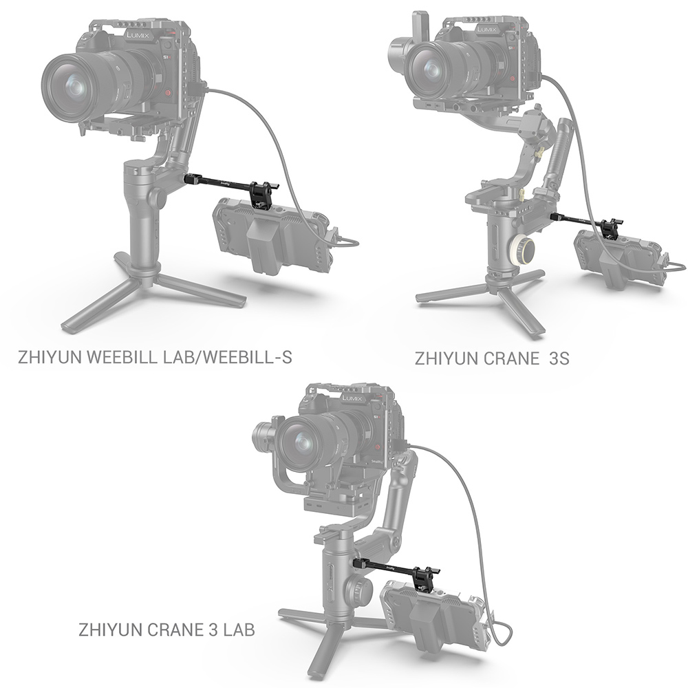 SmallRig 2889 uchwyt do monitorów dla Ronin / Crane /Weebill / Moza