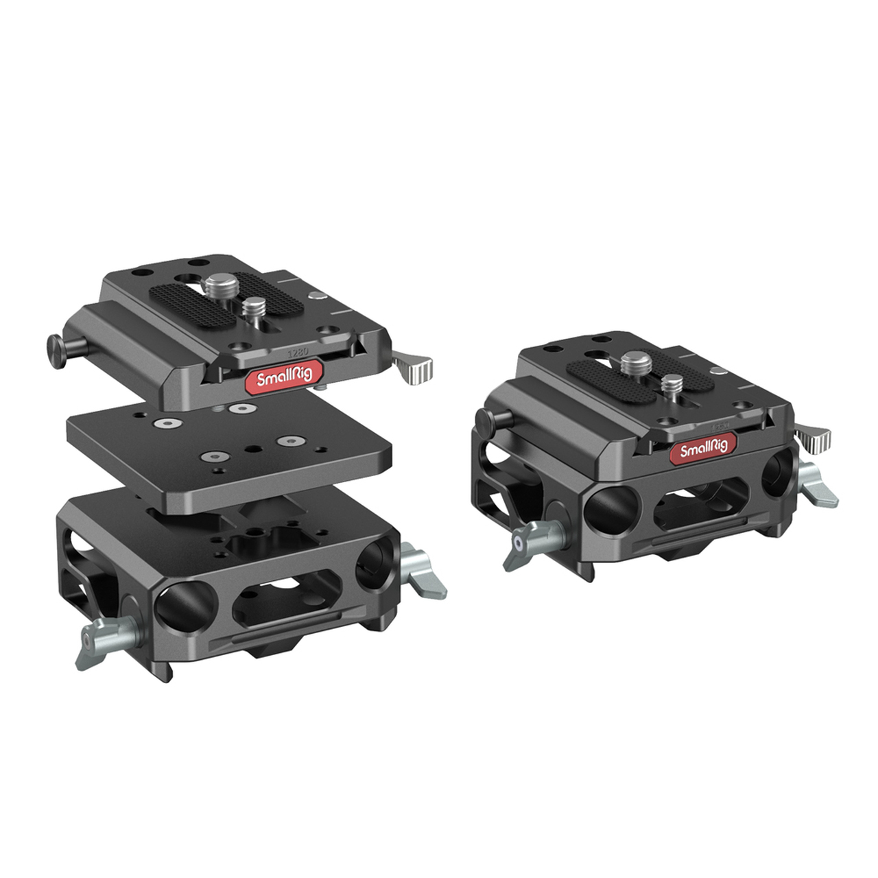 SmallRig 3067 Lightweight Baseplate with 15mm Rod Clamp - baseplate