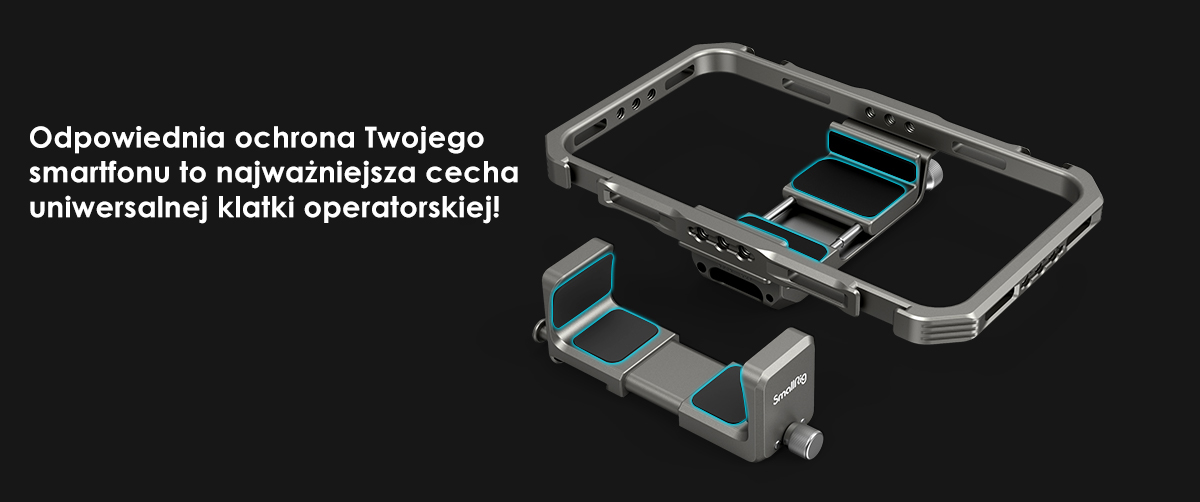 SmallRig 3611 Universal Lite Video Kit do iPhone - klatka do smartfona