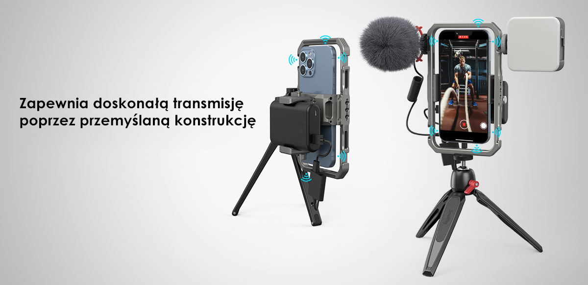 SmallRig 3611 Universal Lite Video Kit do iPhone - klatka do smartfona