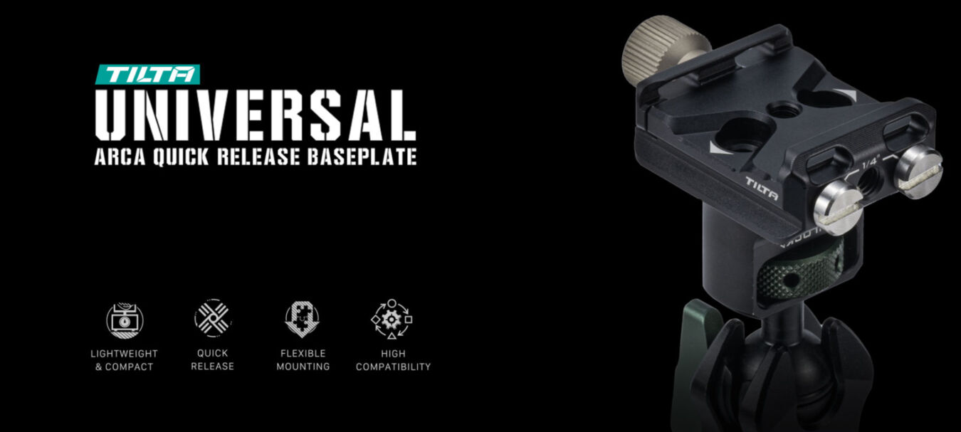 Tilta TA-UABP-B Universal Arca Quick Release Baseplate