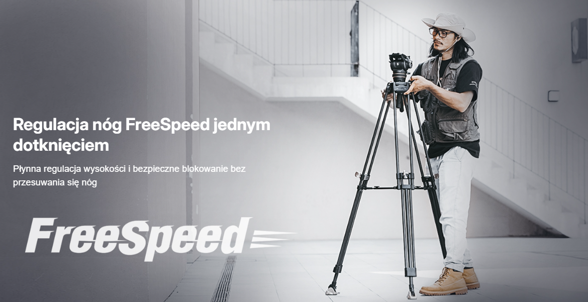 Statyw SmallRig 4463 Heavy-Duty Carbon Fiber Tripod Kit AD-120