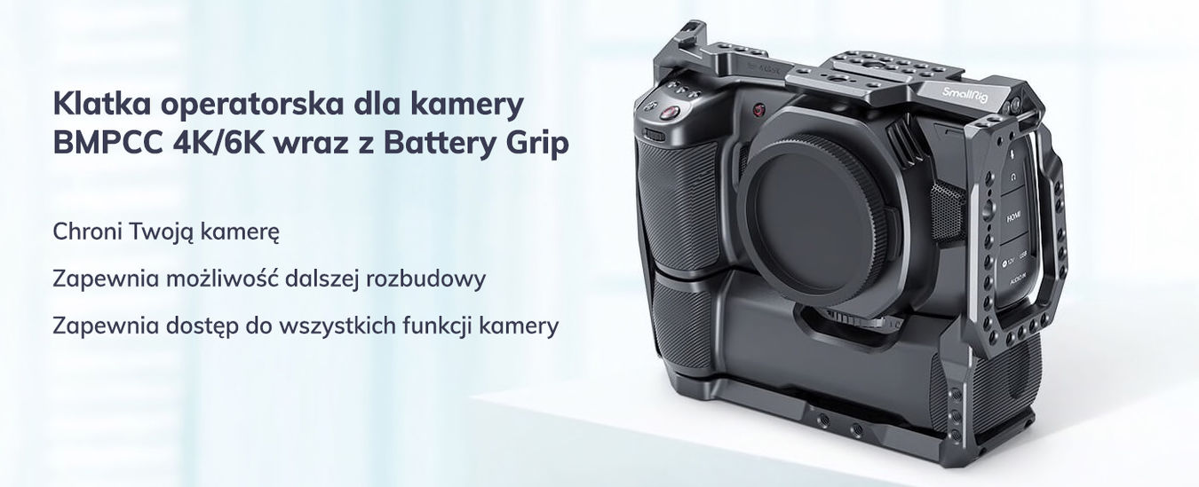Klatka SmallRig 2765 Blackmagic Design Pocket Cinema Camera 4K/6K with Battery Grip