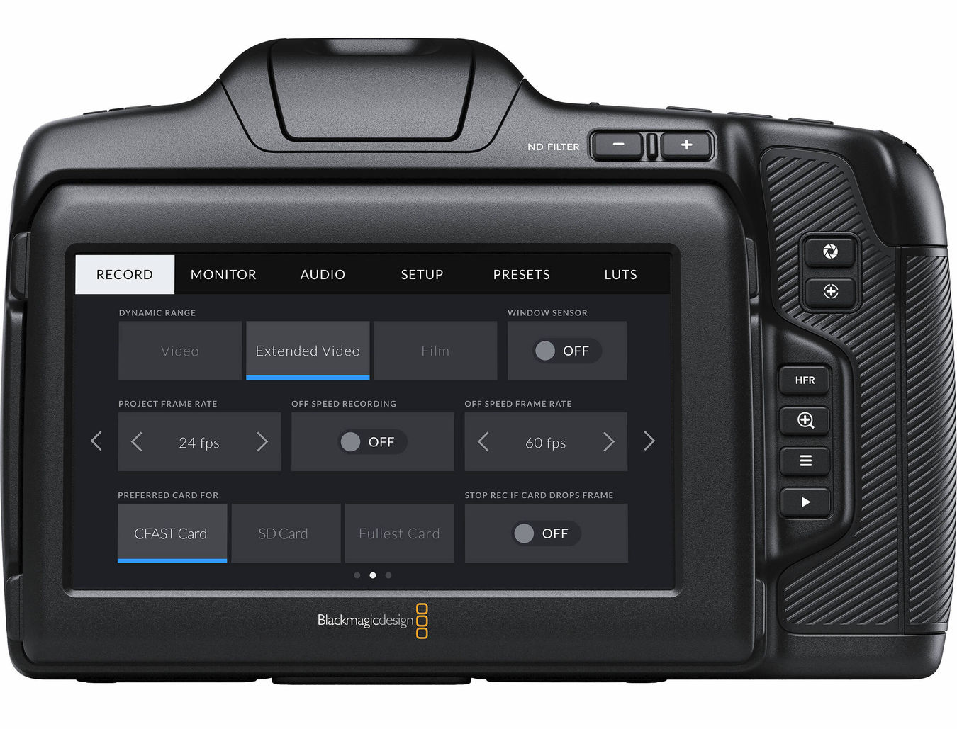 Blackmagic Pocket Cinema 6K Pro