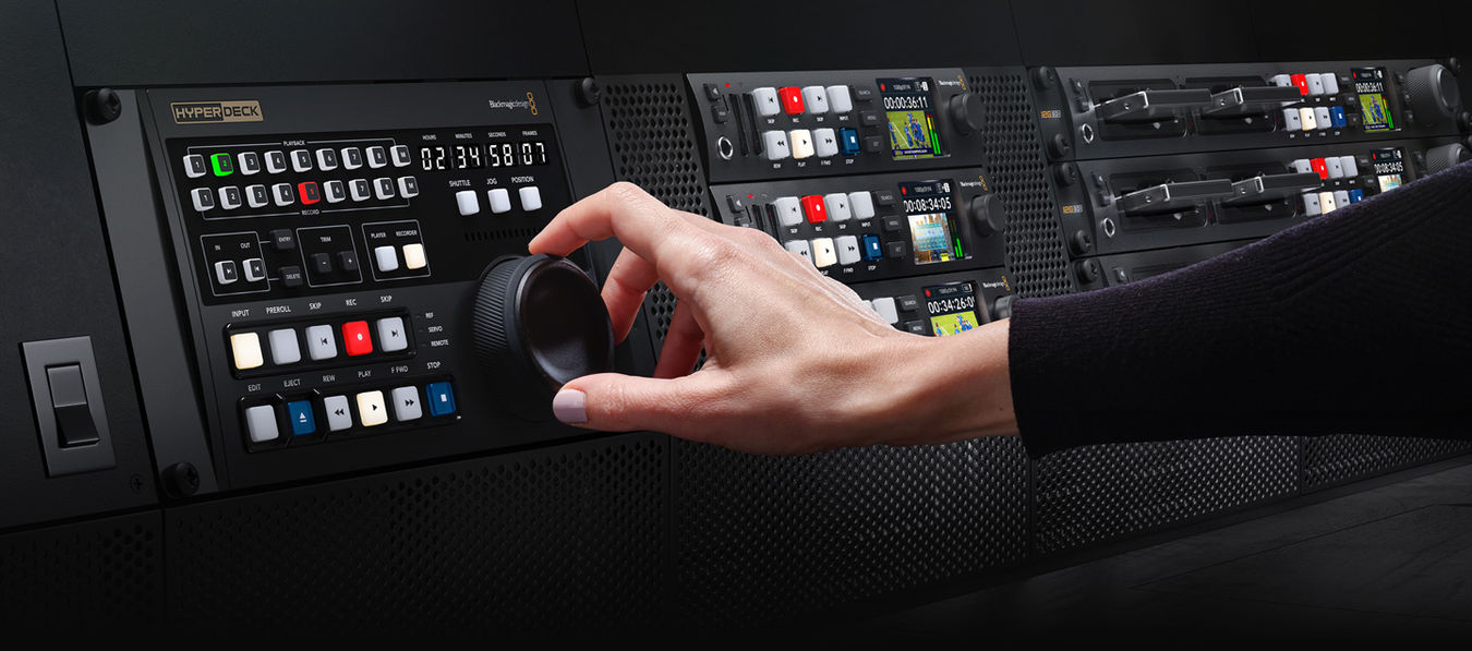 Blackmagic Design HyperDeck Studio HD Plus