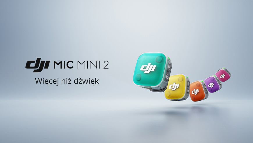 Zestaw bezprzewodowy DJI Mic Mini 2 (1TX + 1 Mobile RX + etui ładujące)