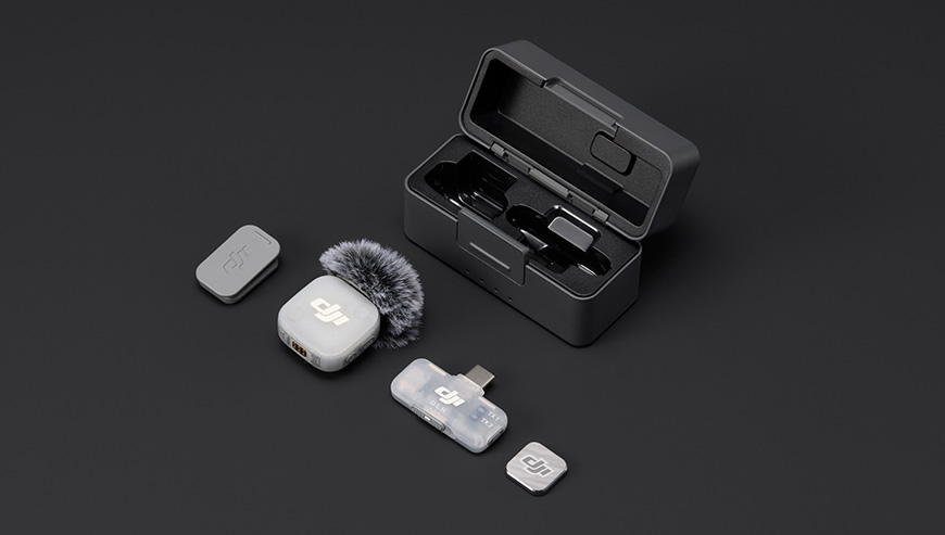 Zestaw bezprzewodowy DJI Mic Mini 2 (1TX + 1 Mobile RX + etui ładujące)