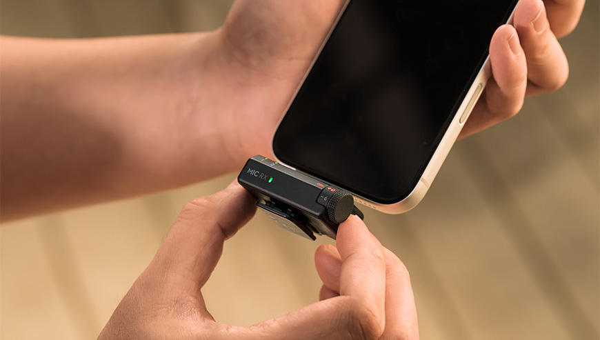 Zestaw bezprzewodowy DJI Mic Mini 2 (2TX + 1RX + etui ładujące)