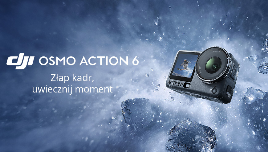 Kamera DJI Osmo Action 6 Standard Combo