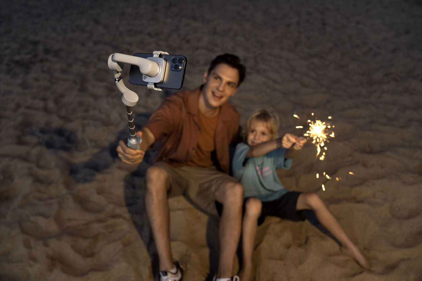 Gimbal DJI OM4 (biały) - Używany