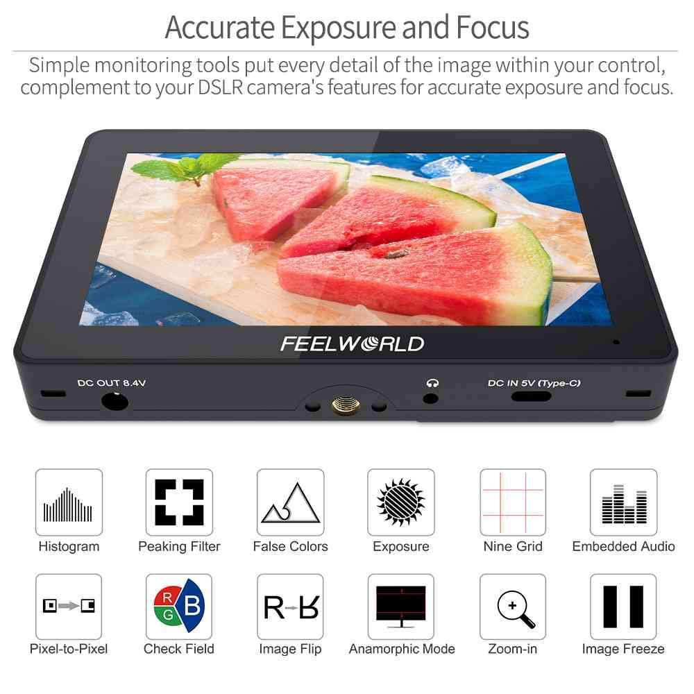 Monitor podglądowy Feelworld F5 Pro V4 6"