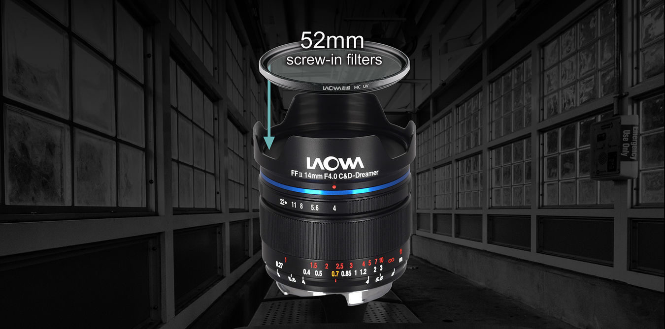 Obiektyw Laowa 14 mm f/4,0 FF RL Zero-D - mocowanie Nikon Z