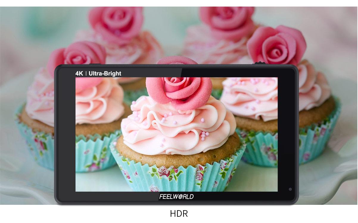 Monitor podglądowy Feelworld LUT5 | HDR 3DLUT 3000nit