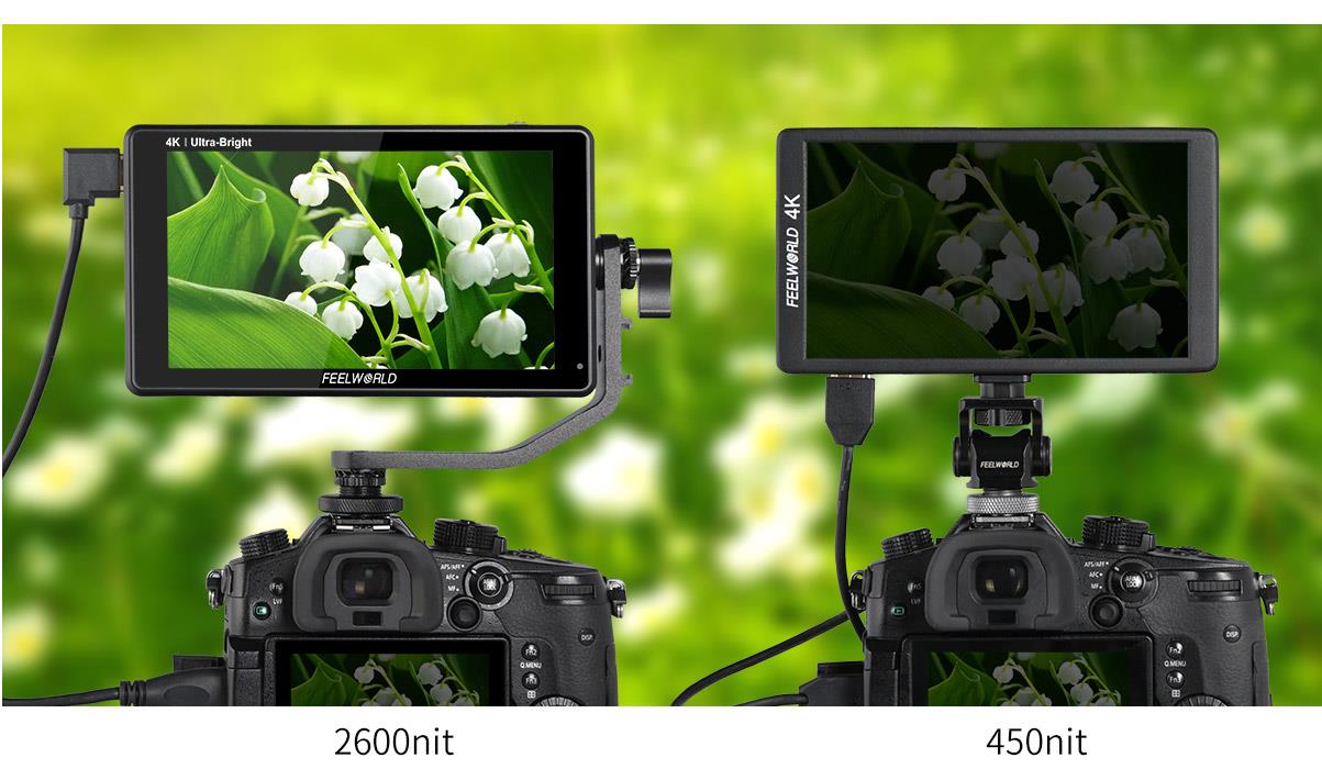 Monitor podglądowy Feelworld LUT5 | HDR 3DLUT 3000nit