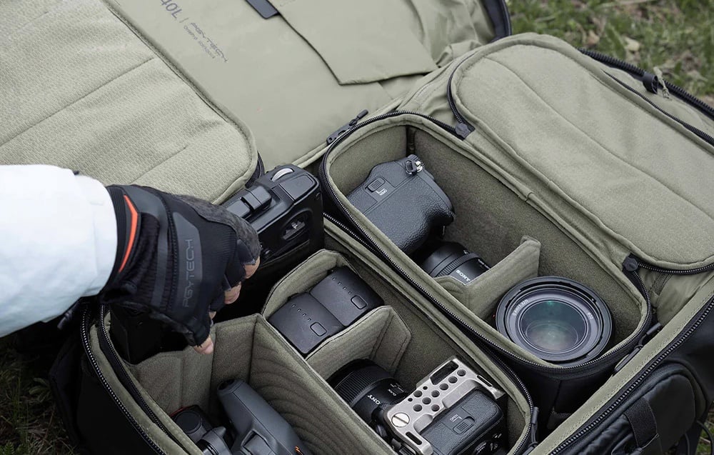 Plecak PGYTECH OnePro Flex 50L (czarny) + wkład L