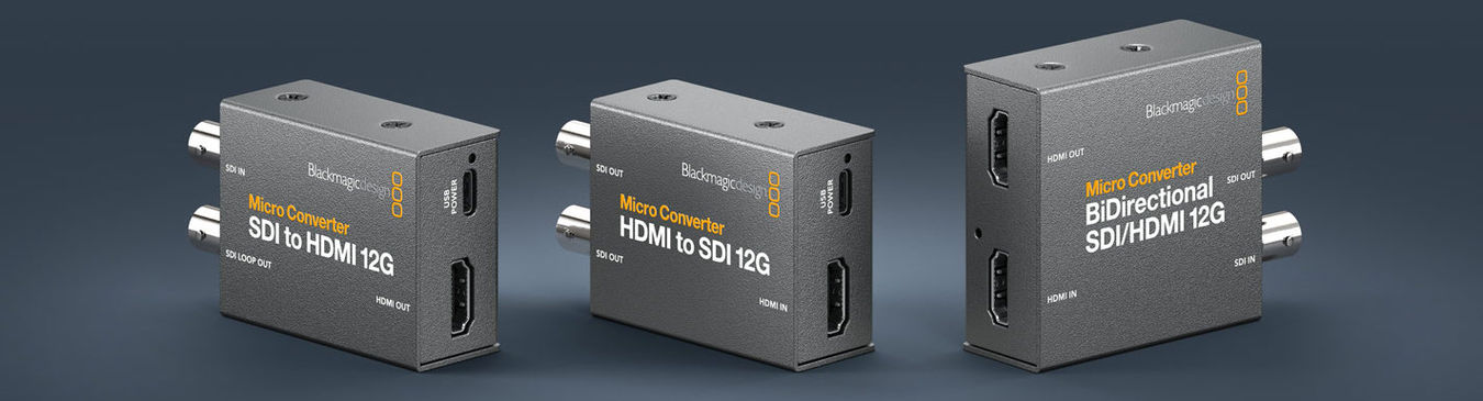 Blackmagic Micro Converter BiDirectional SDI/HDMI Dwukierunkowy 12G (z zasilaczem)