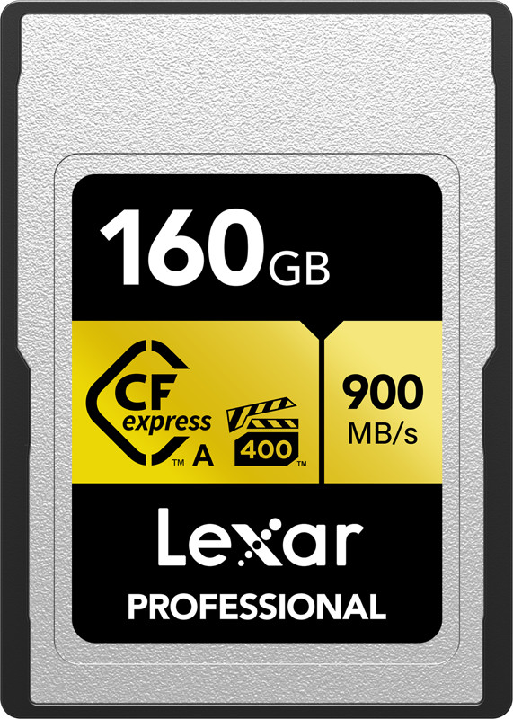 Karta pamięci Lexar CFexpress 160GB Type A (900MB/s) Professional + Czytnik kart Lexar CFexpress USB-C Type A/(LRW515U) gratis