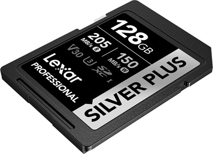 Karta pamięci Lexar SDXC 128GB 1066x (205MB/s) Silver Plus v30 Professional