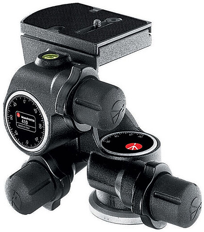 Głowica trzykierunkowa Manfrotto 410 JUNIOR GEARED