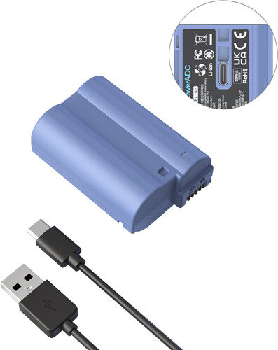 Akumulator EN-EL15c SmallRig 4332B 2400 mAh, USB-C
