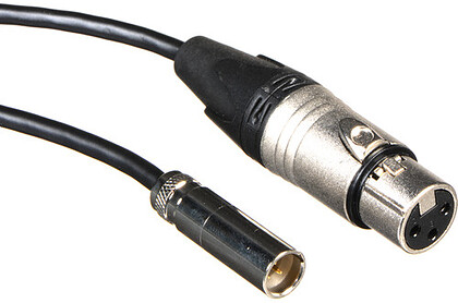 Zestaw 2 przewodów mini-XLR męski - XLR żeński - Blackmagic Design Video Assist Mini XLR